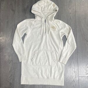 Roots neutral colour Long Sleeve dress hoodie